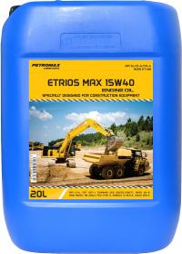 PETROMAX ETRIOS MAX 15W40 20L